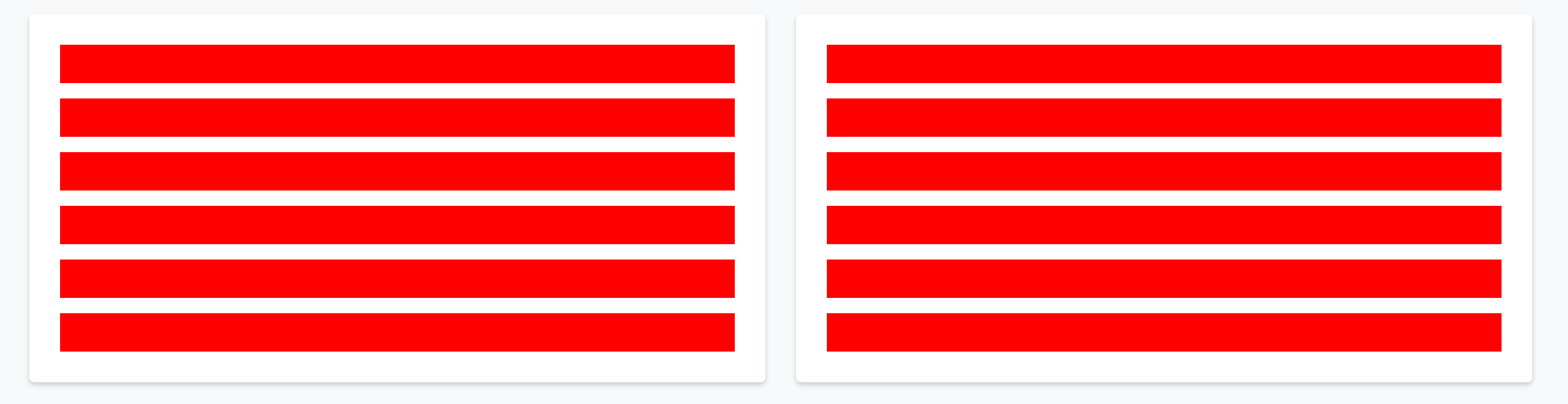 one-to-one layout